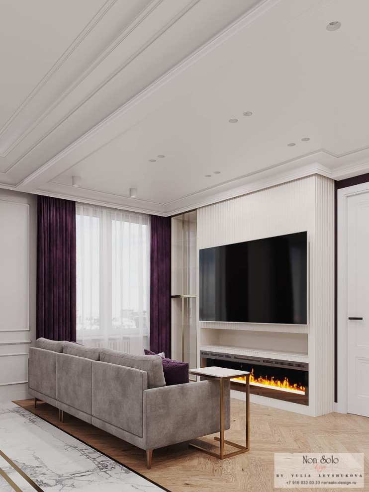 Дизайн квартиры, 96 м2, ЖК «Домашний», г. Москва