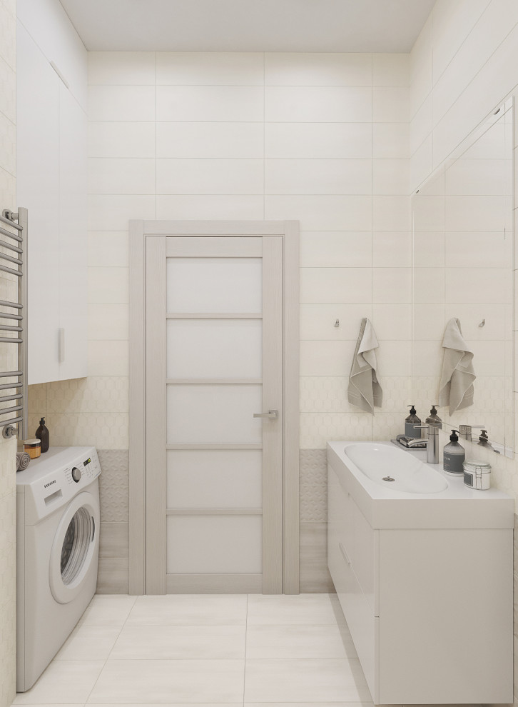 Обложка проекта: Дизайн-проект апартаментов под сдачу 28кв.м.