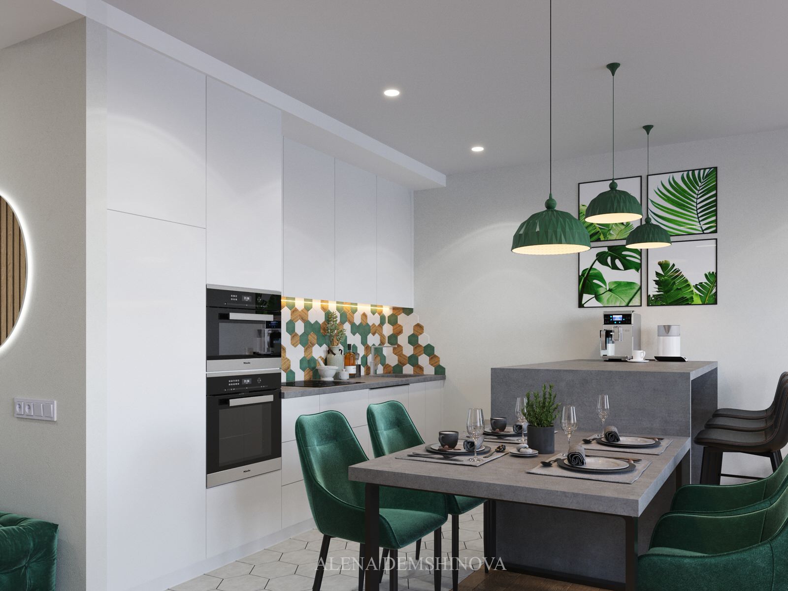 Квартира для молодой пары и их котиков