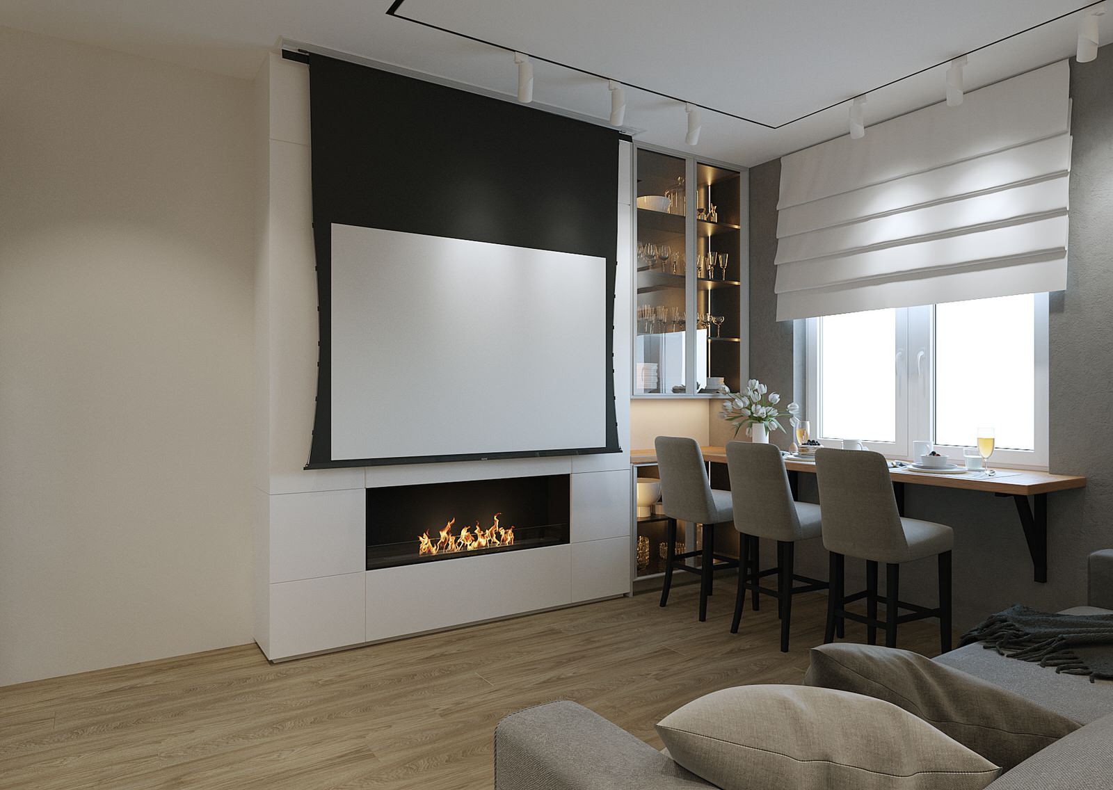 Кухня-гостиная "Победы"