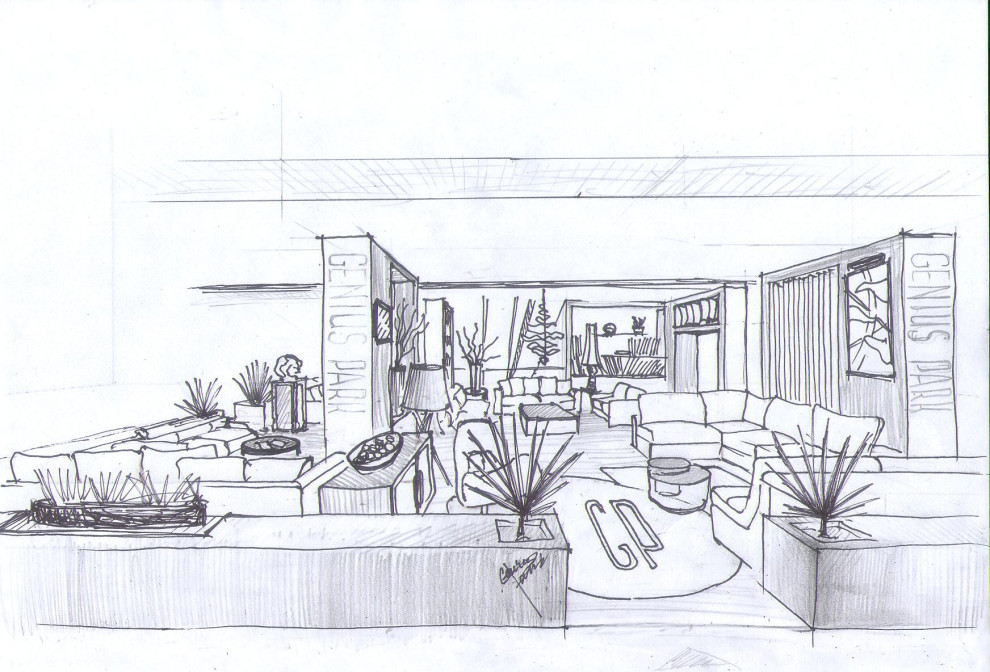 Обложка проекта: Разработка подиума для продажи диванов и кресел в ТЦ