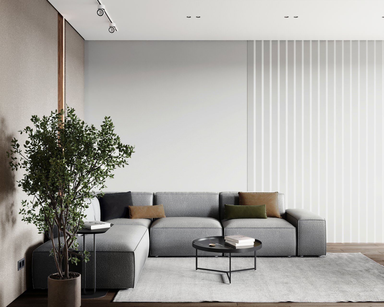 Дизайн интерьера квартиры в ЖК "Притяжение" на Выборгской набережной