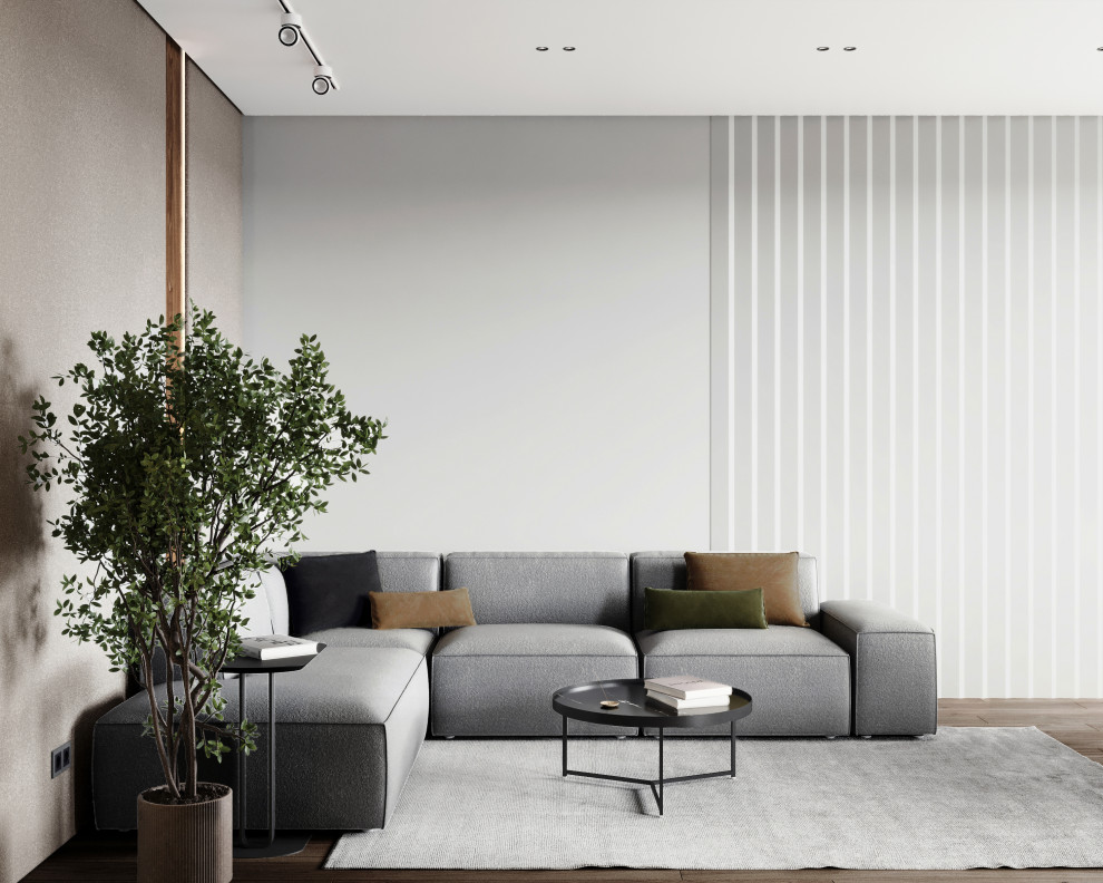 Дизайн интерьера квартиры в ЖК "Притяжение" на Выборгской набережной