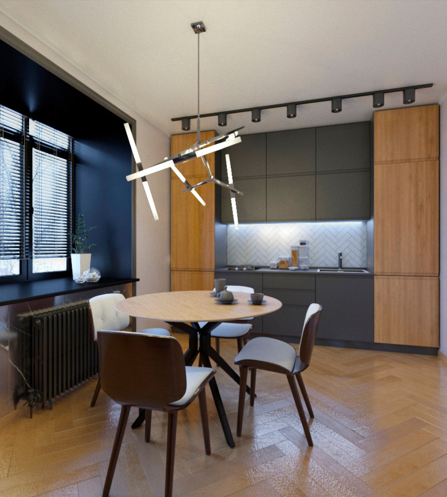 Синяя кухня