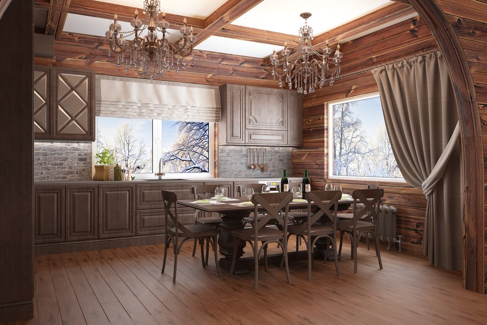 Деревянный дом в стиле "Шале" в д.Завидово Тверской области