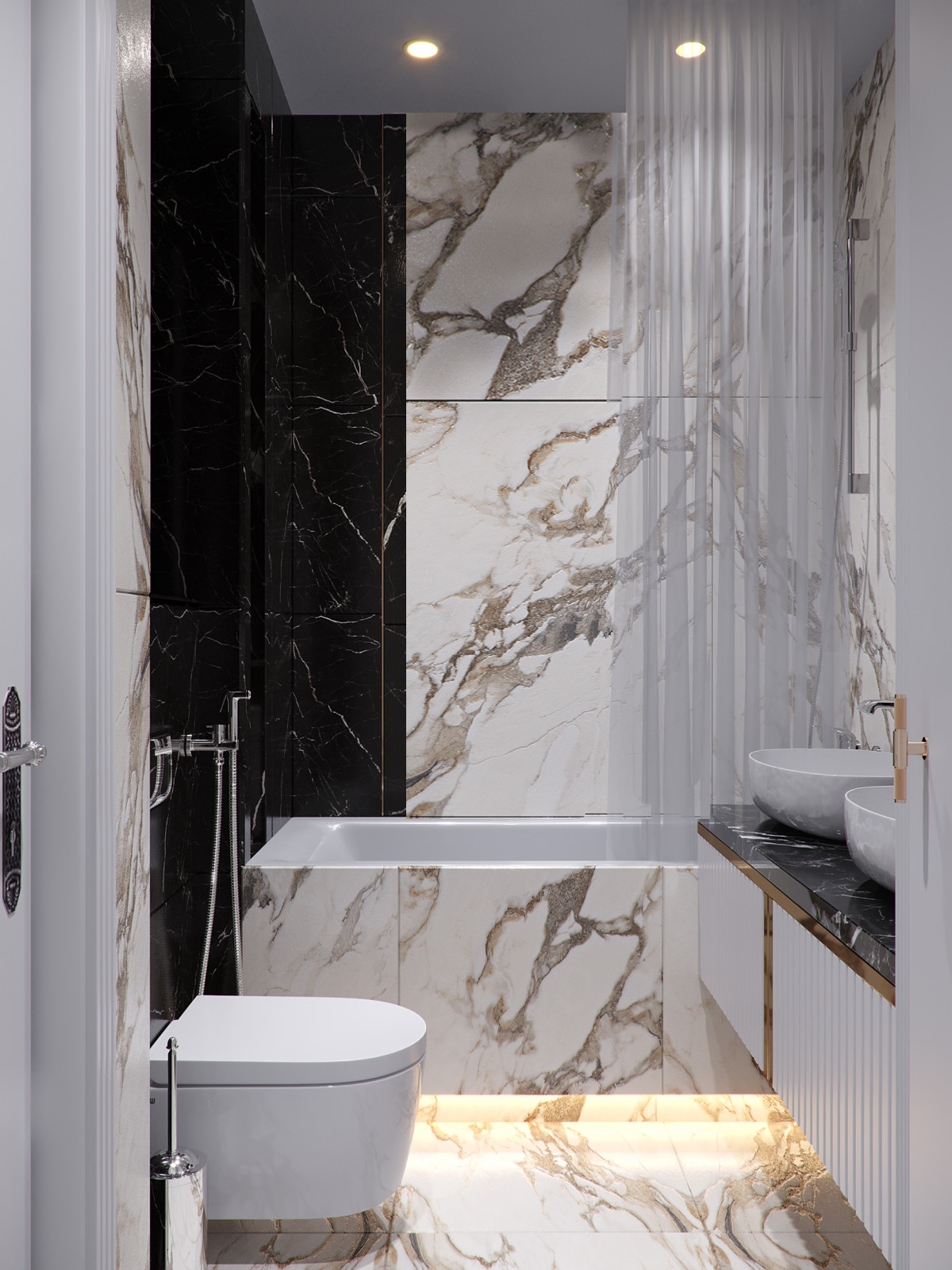 2х комнатная квартира в стиле современной классики