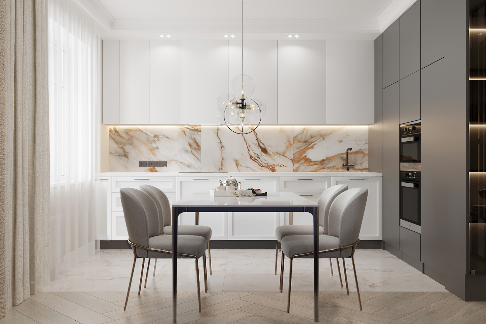 3-х комнатная  квартира в ЖК  «Клубный дом на  Фруктовой», Ижевск. 82,72м2