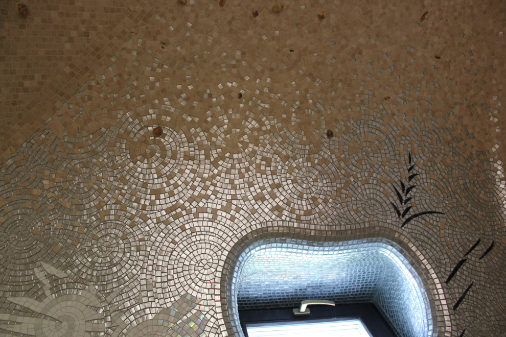 Обложка проекта: Мозаичное панно "Папоротник". Хамам