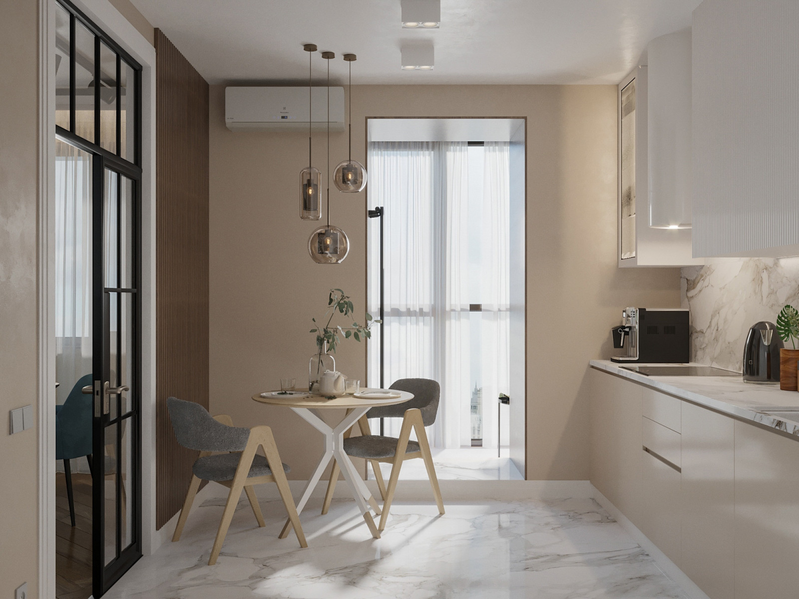 Дизайн квартиры в г. Омске ЖК "Серебряный берег"