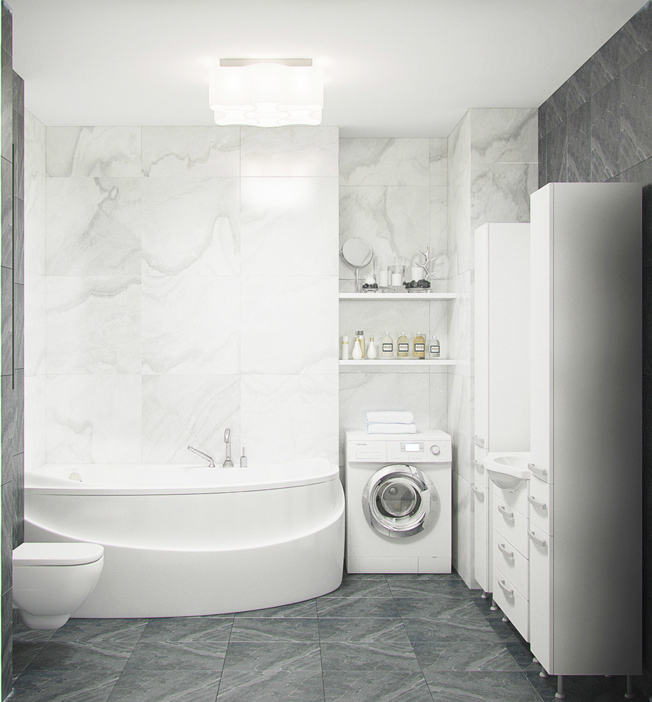 Современный интерьер в светлых тонах