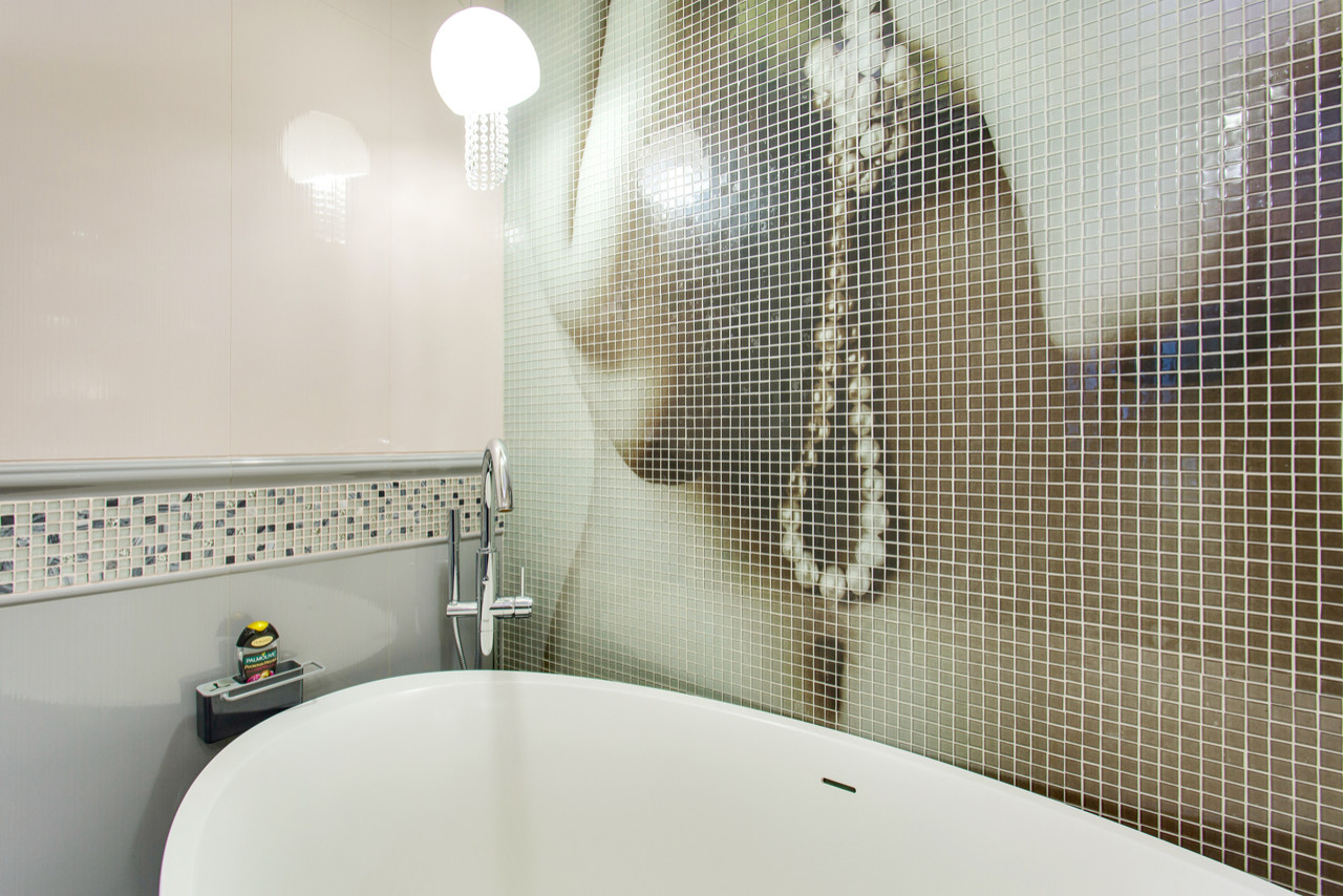 Трехкомнатная квартира с гардеробной и двумя ванными