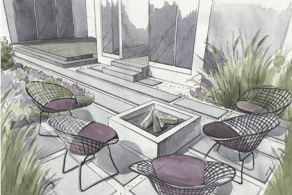 Ландшафтный проект частной территории