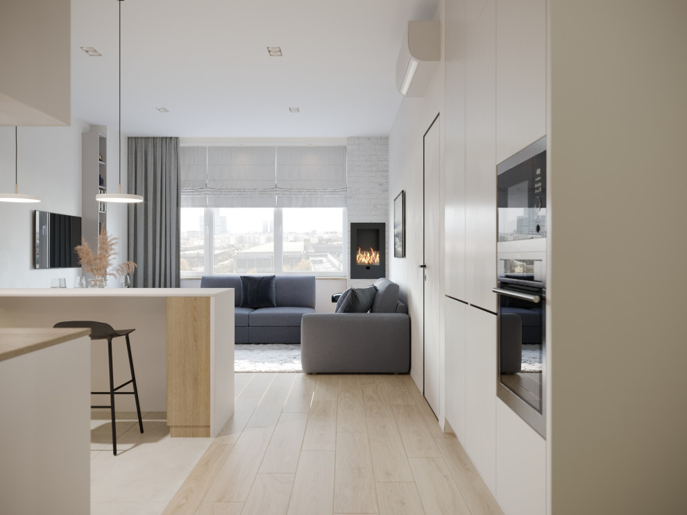 Гостиная-кухня