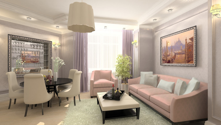 Дизайн проект квартиры - на Ленинском проспекте