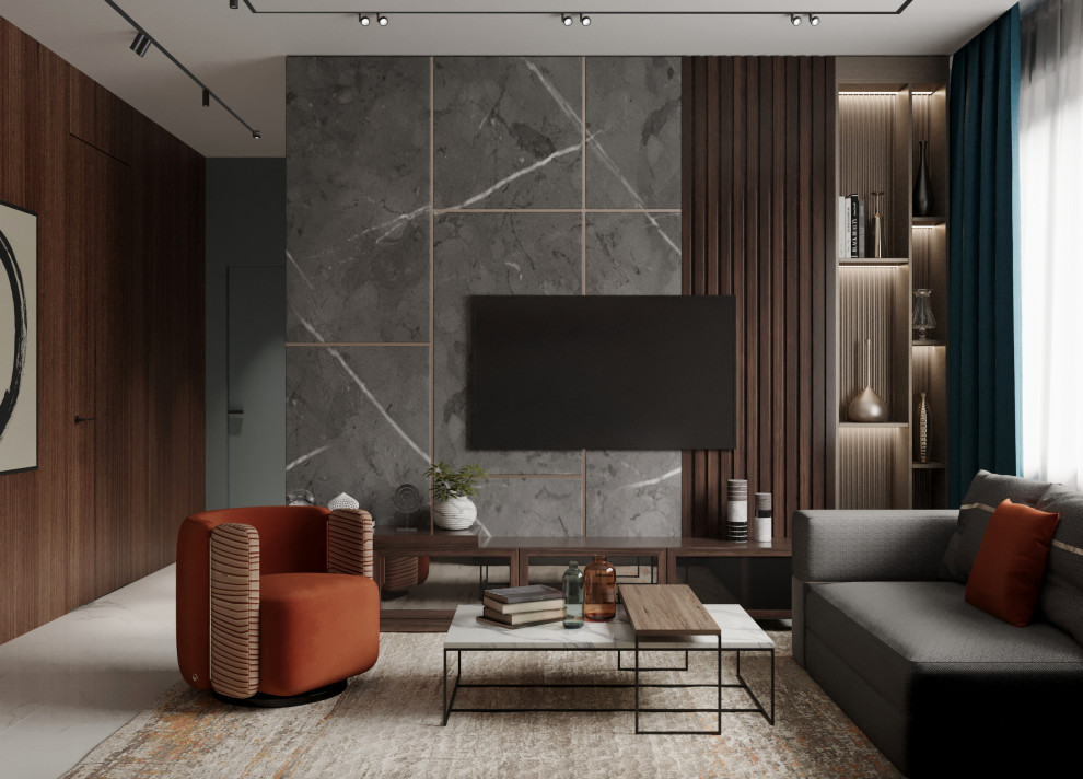 Дизайн проект квартиры в Искра парк 93кв м