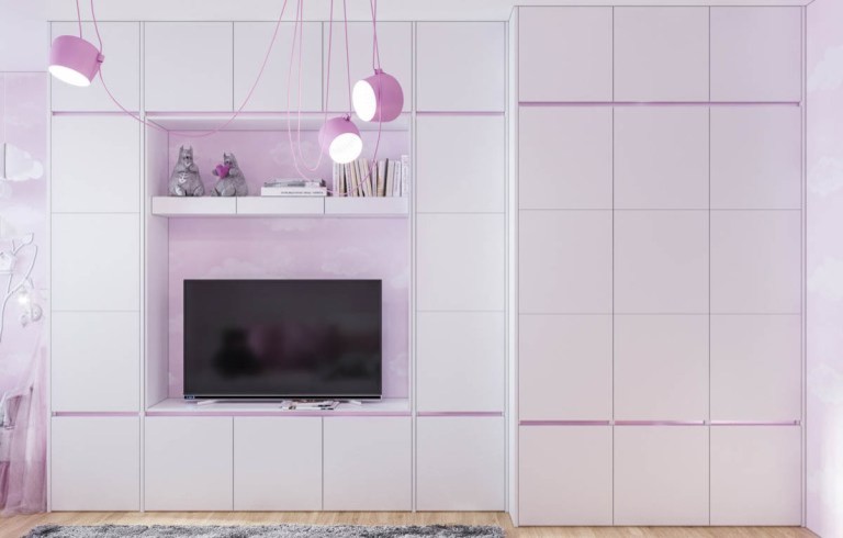 Детская со шведскими обоями