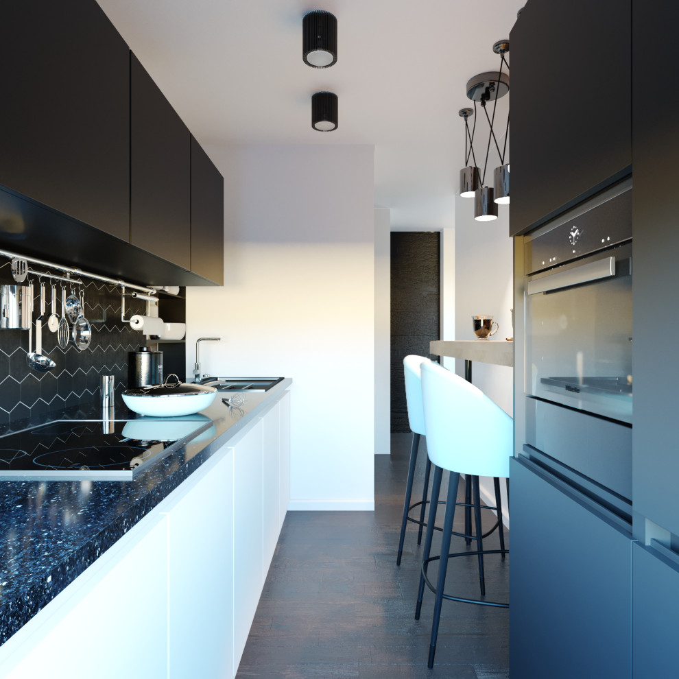 Шоколадный тиффани. Дизайн интерьера квартиры для молодой семьи в г. Энгельс