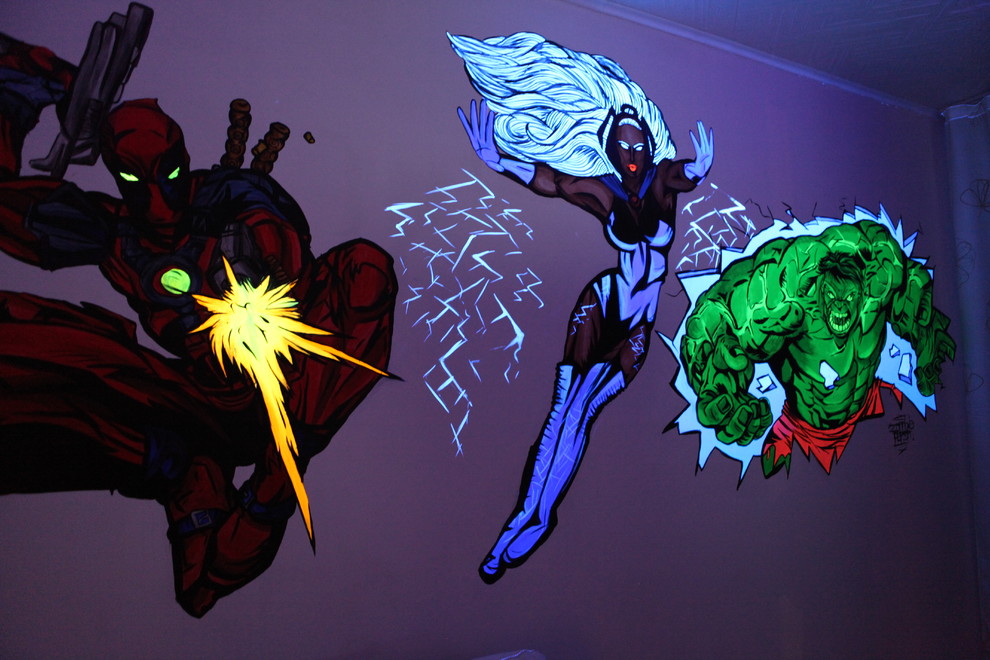 рисунки из комиксов MARVEL