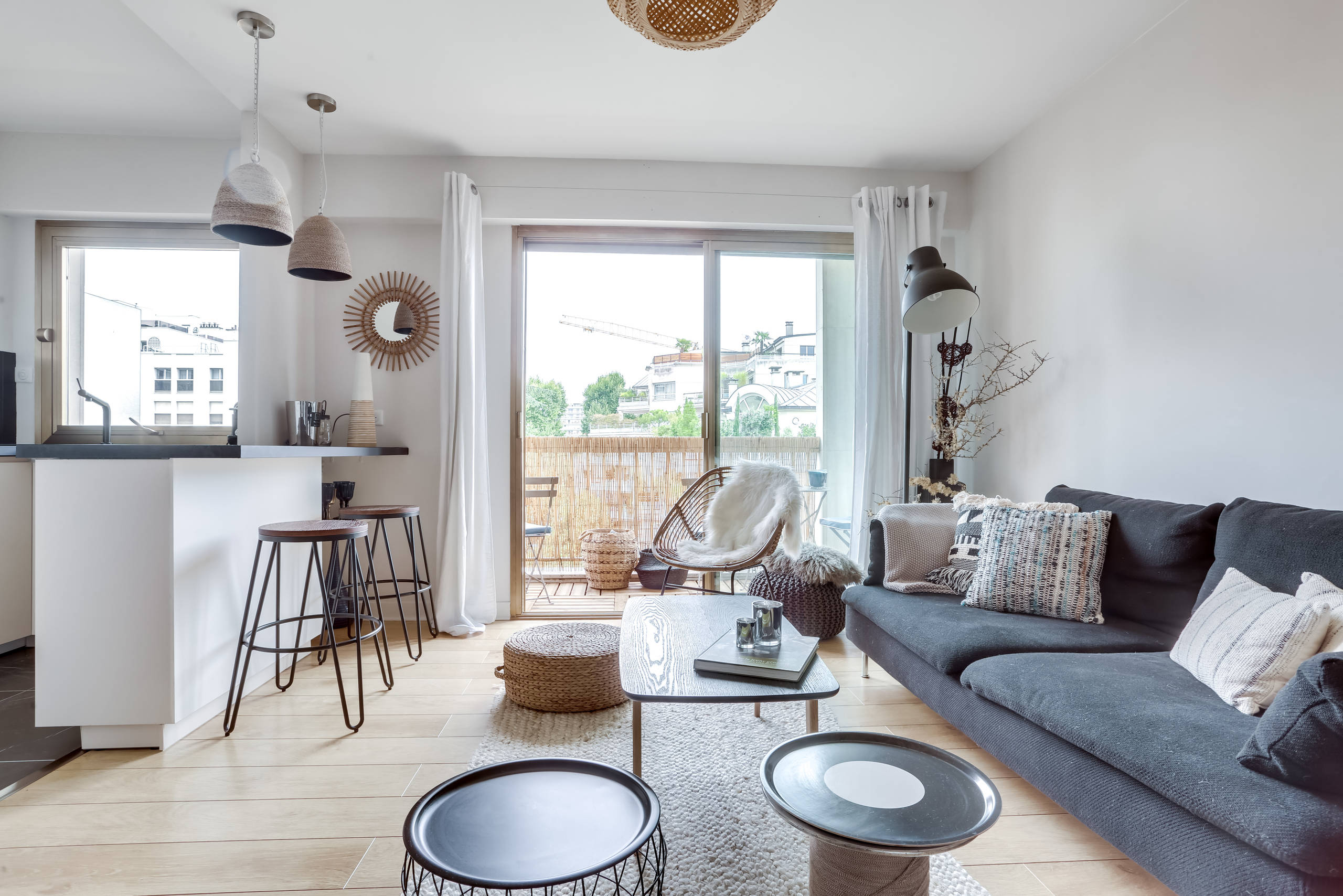 Houzz Франция: Из студии — квартира с отдельной спальней