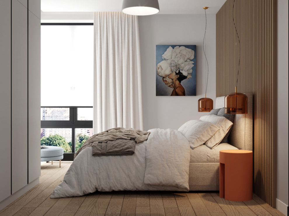 Дизайн интерьера квартиры в ЖК Метрополия площадью 64 кв.м.