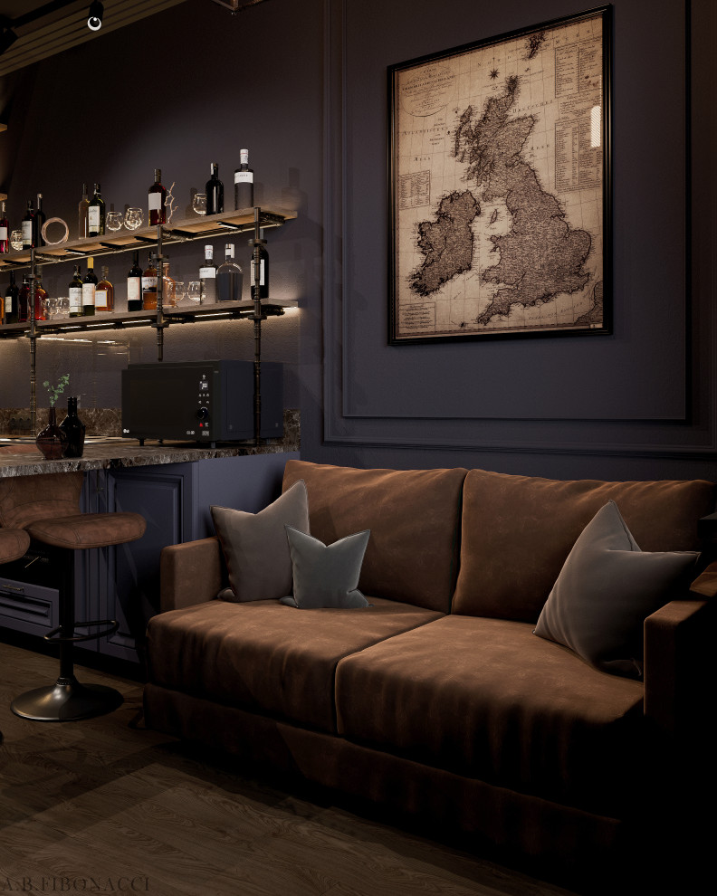 Проект квартиры 40 м. кв на Парфеновской улице