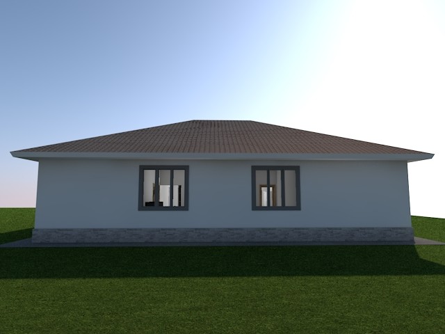 Проект 1-огоэтажного индивидуального жилого дома в г.Уфа