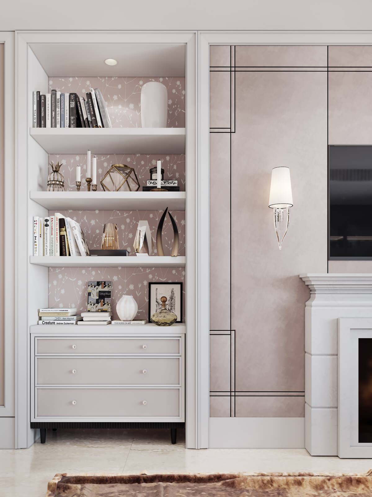 Драгоценные цвета роскошного дома