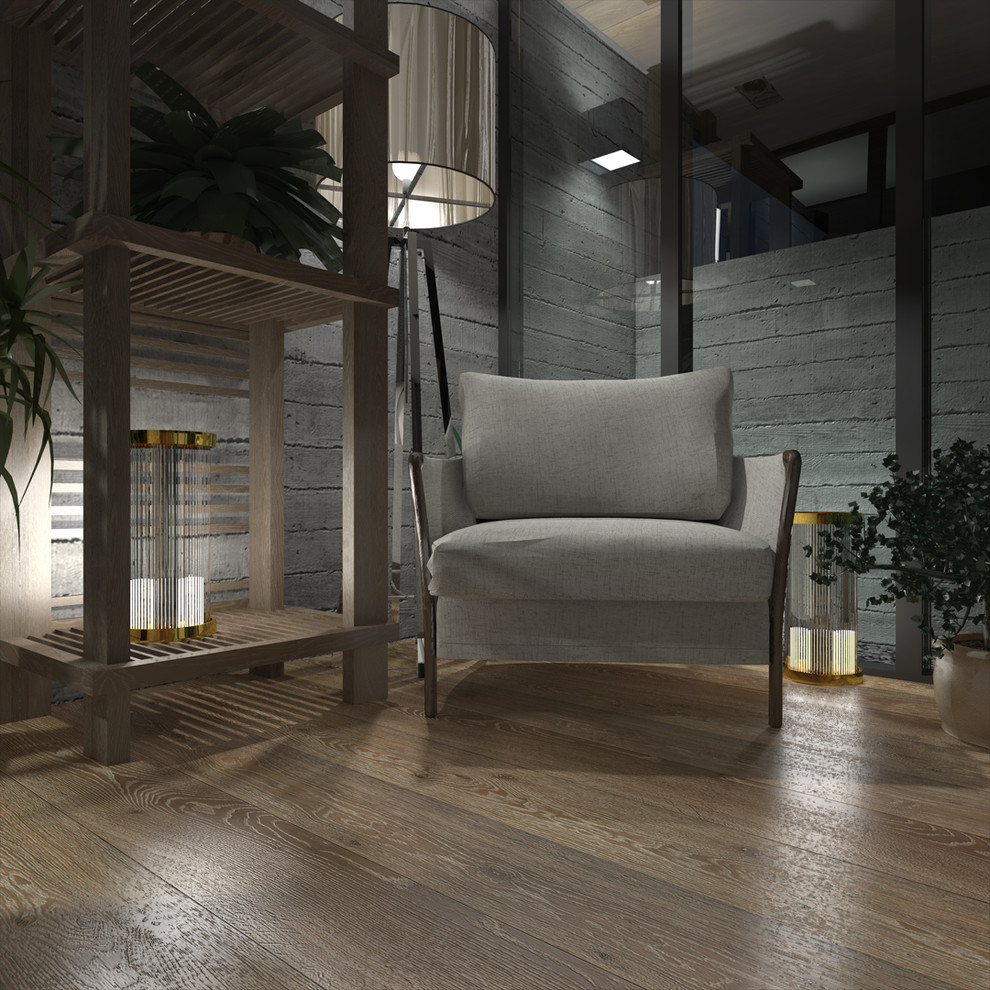 Дом из четырех 40-ft HC морских контейнеров. Интерьер