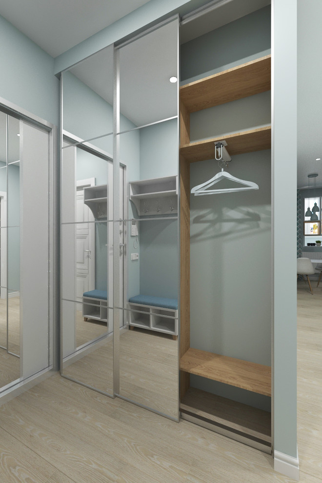 Дизайн двухкомнатной квартиры 65 м2 в скандинавском стиле