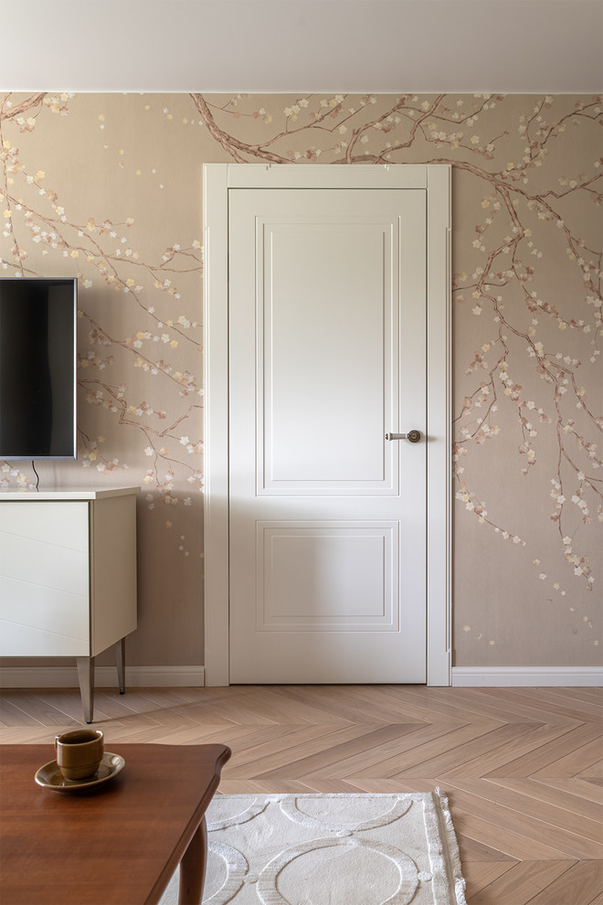 Маленькая квартира с весенними нотками. 38 м2. Серия дома П II-68.