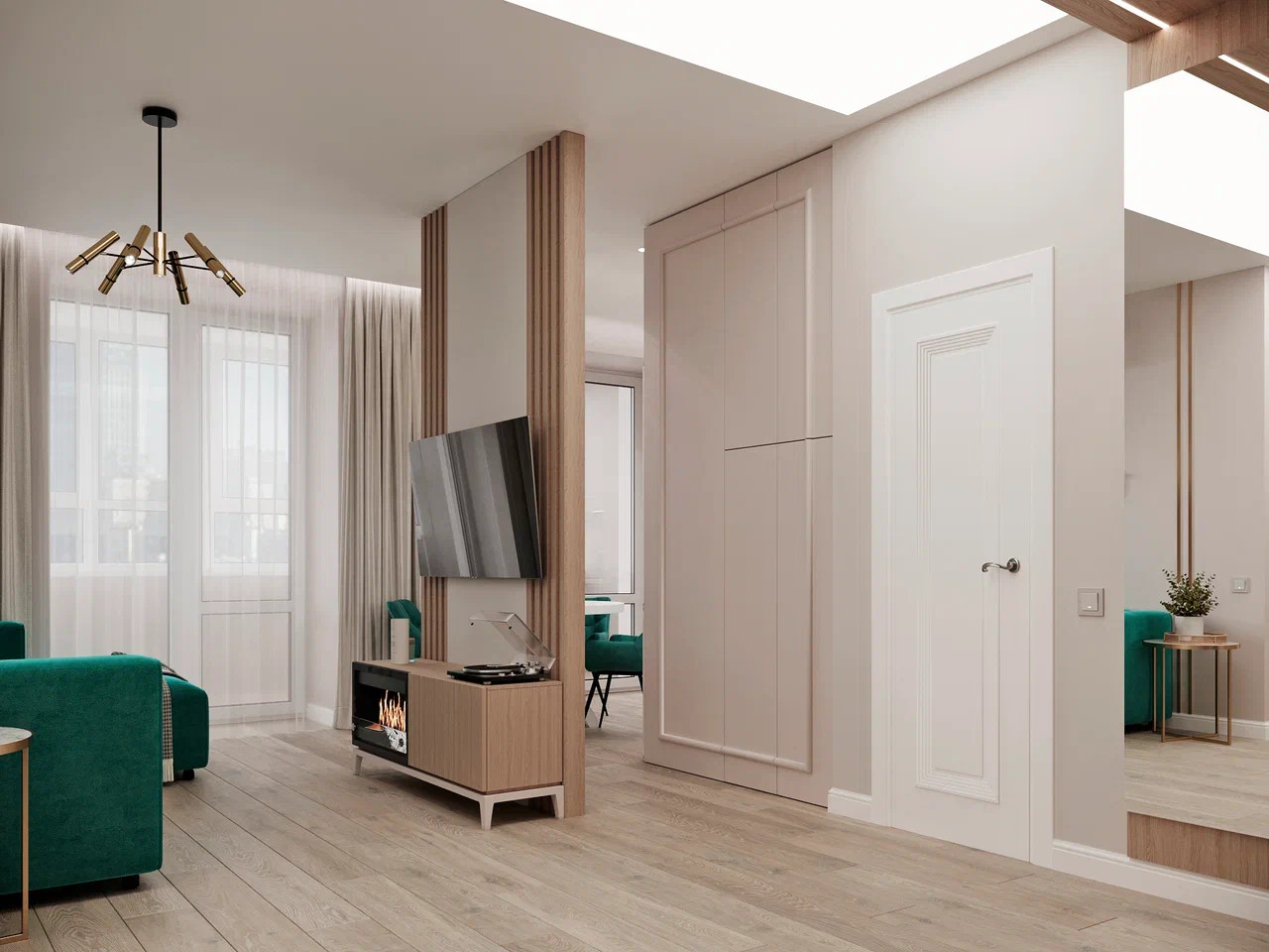 Проект квартиры в ЖК Питер