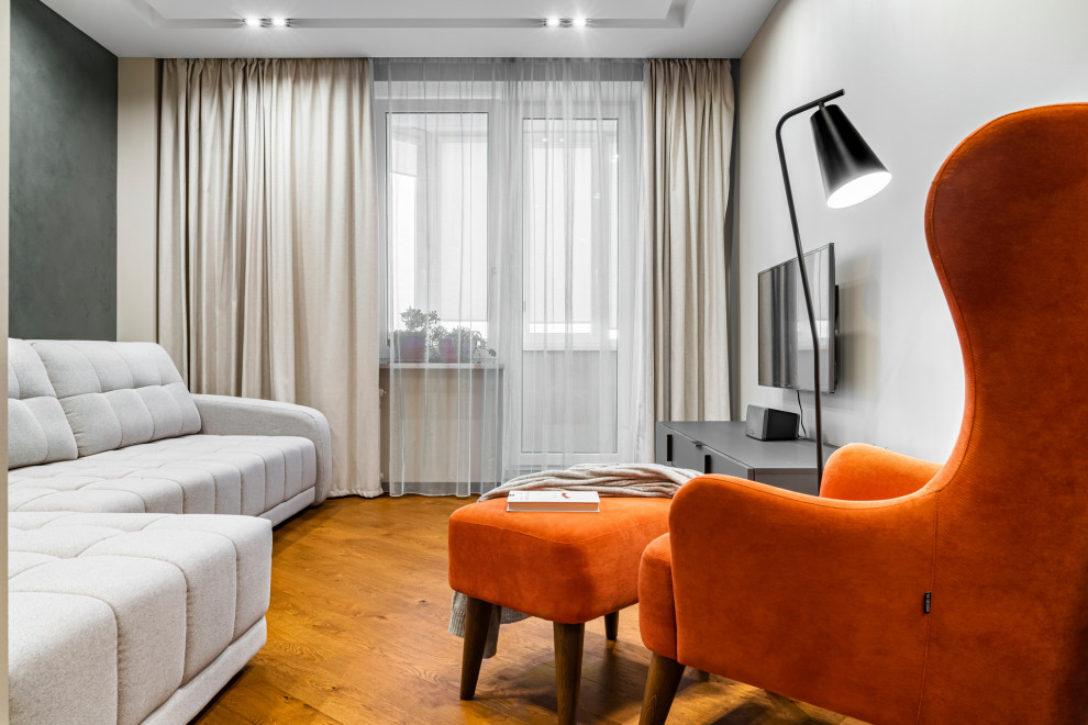 Уютная квартира для молодой семьи с элементами скандинавского стиля