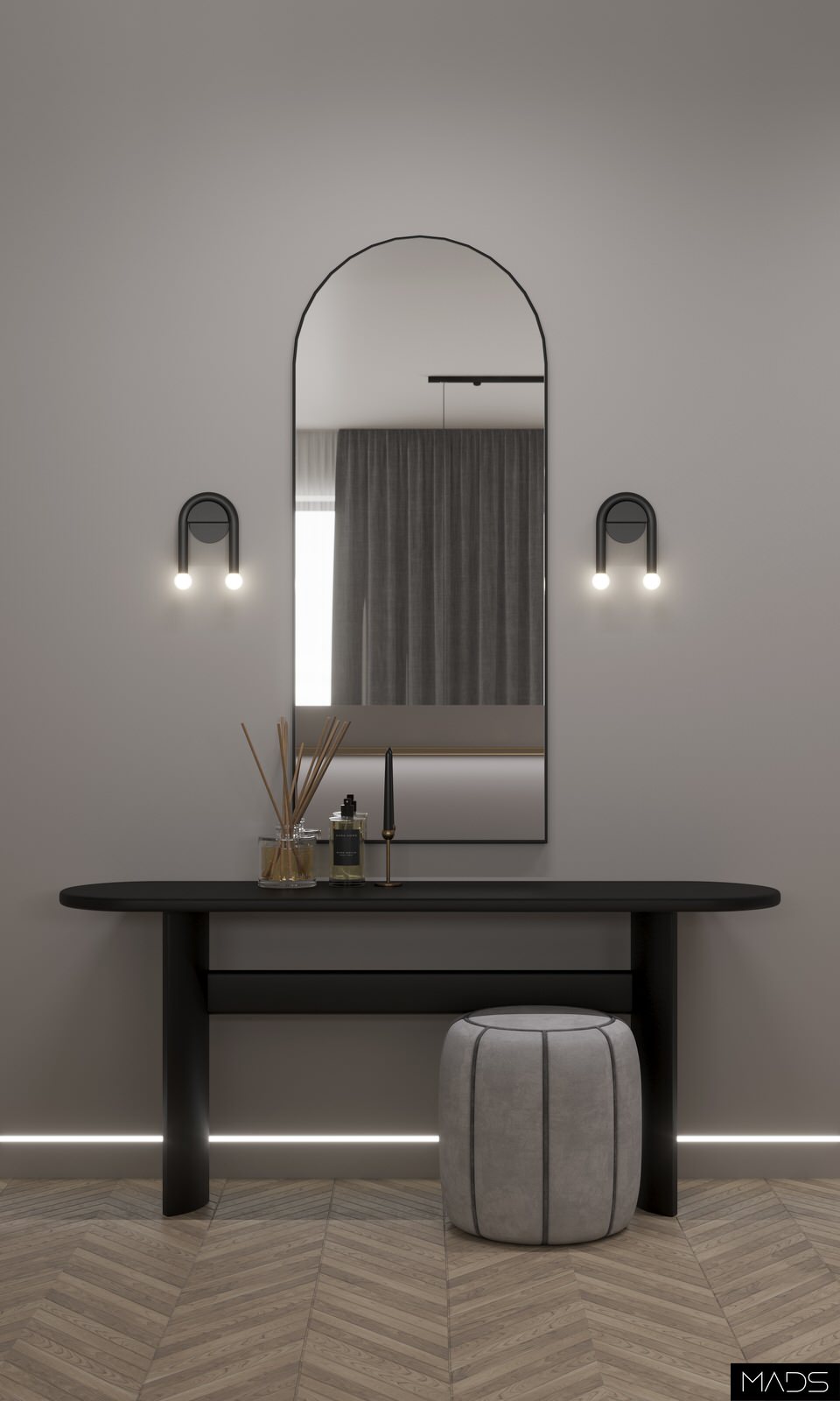 Дизайн-проект квартиры, 190 м2