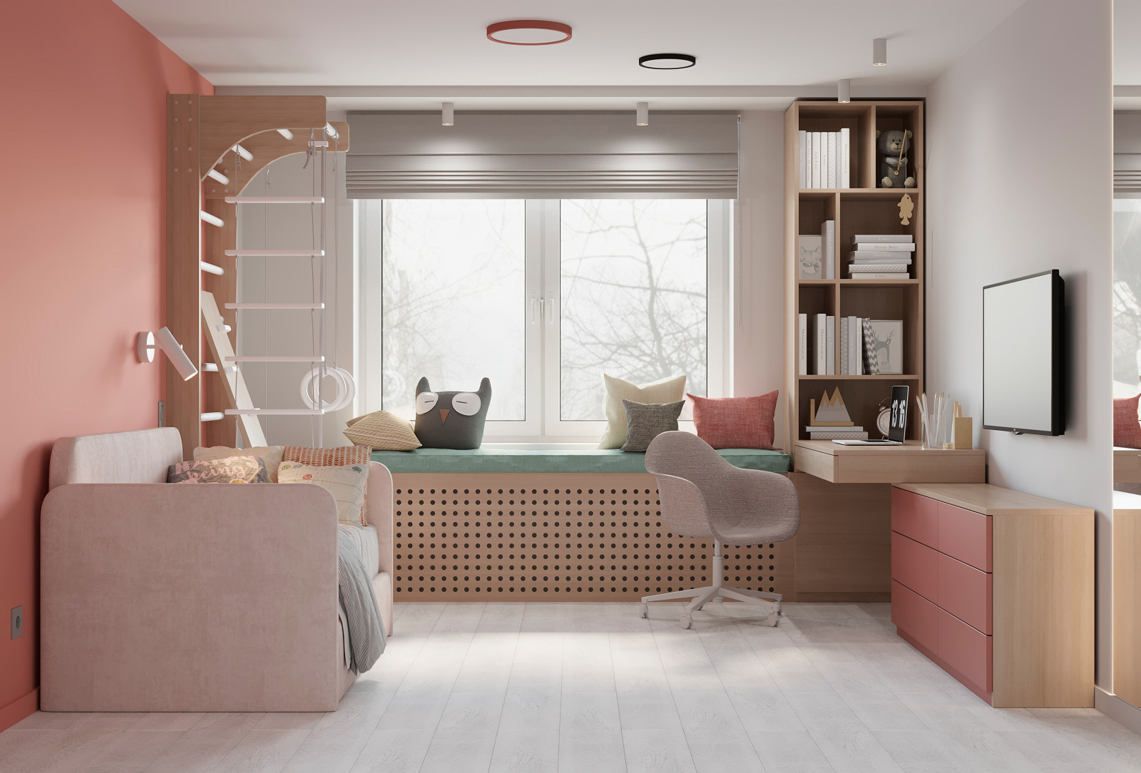 Все визуализации квартиры на Аргуновской