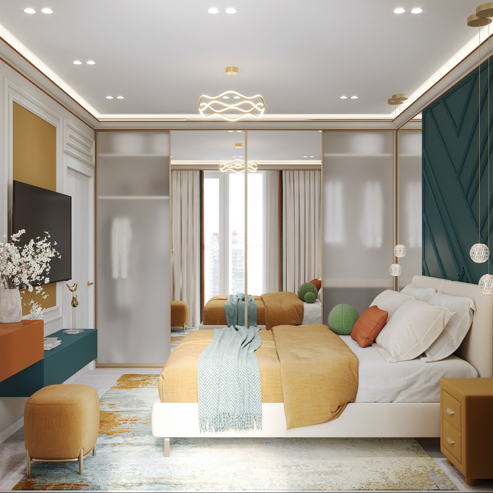 оранжевое небо 89 метров квадратных