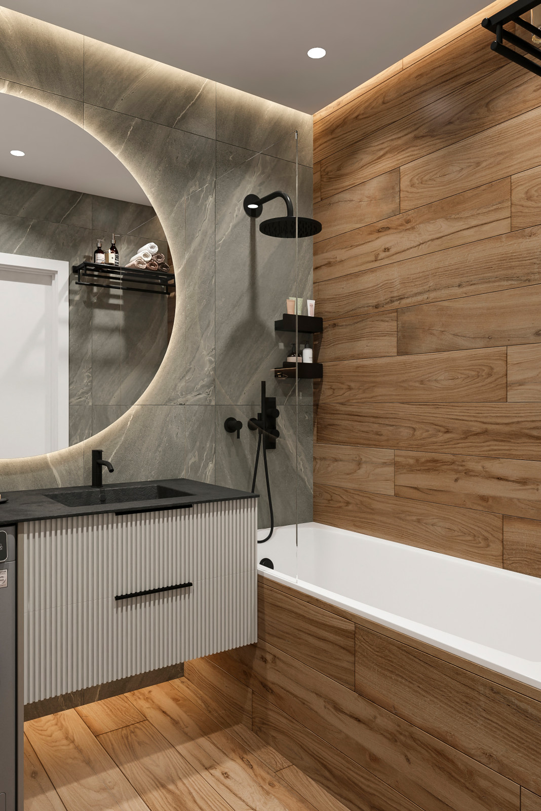 Дизайн квартиры в ЖК "Октябрьский" г.Тюмень