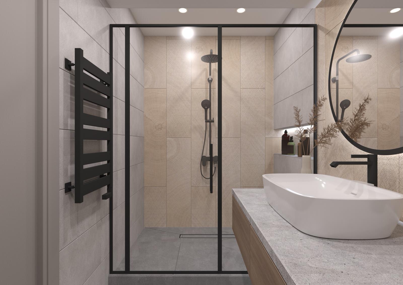 Обложка проекта: Кухня с санузлом