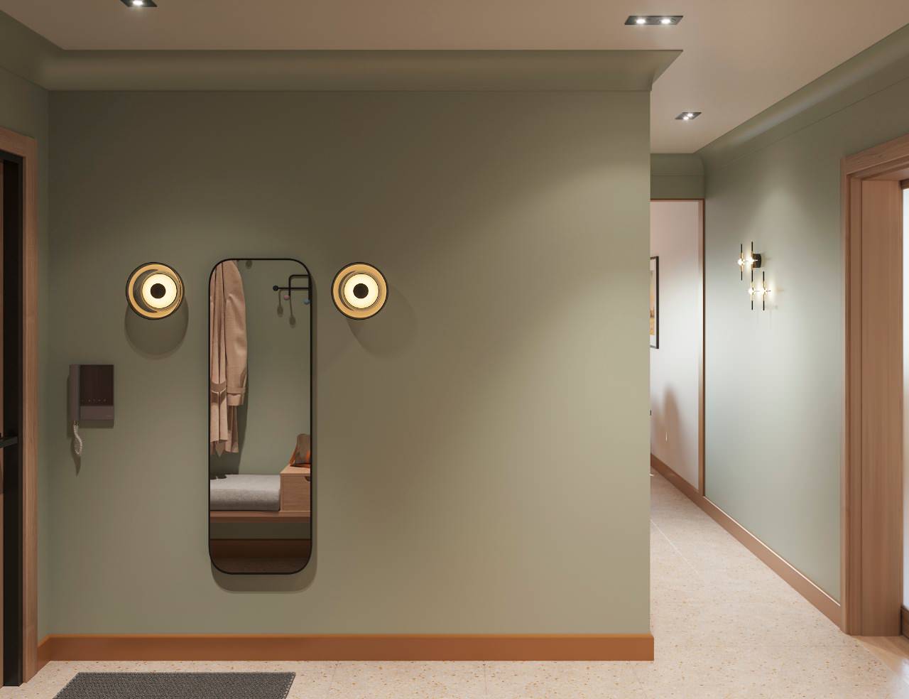 Мидсенчури по-московски. 3-х комнатная квартира 75 кв.м. на Юго-Западе