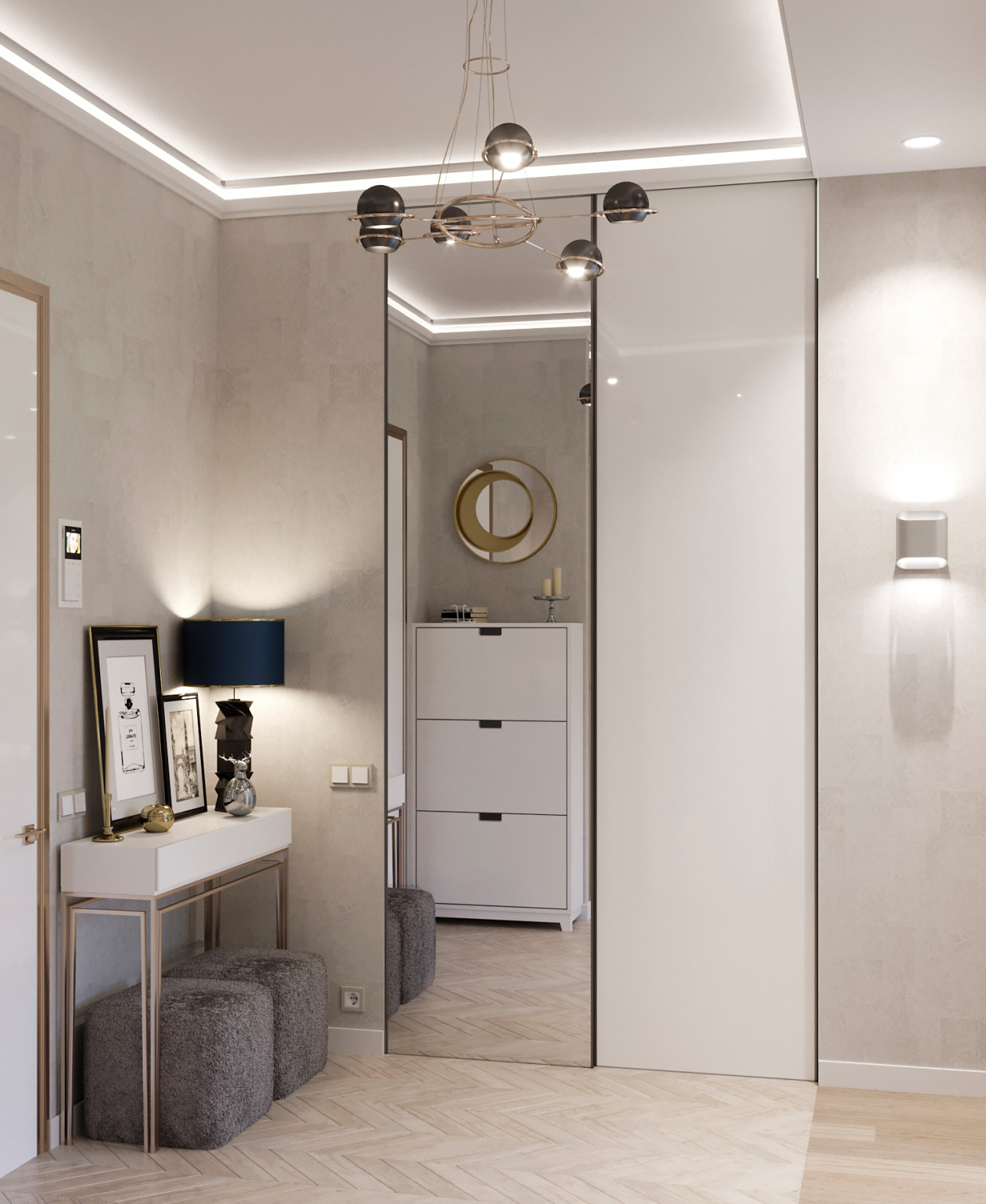 Восточные мотивы одного московского интерьера