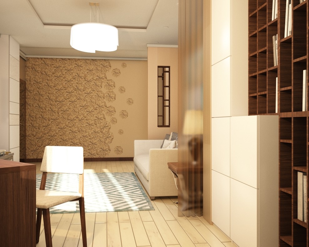 Гостиная совмещенная с лоджией