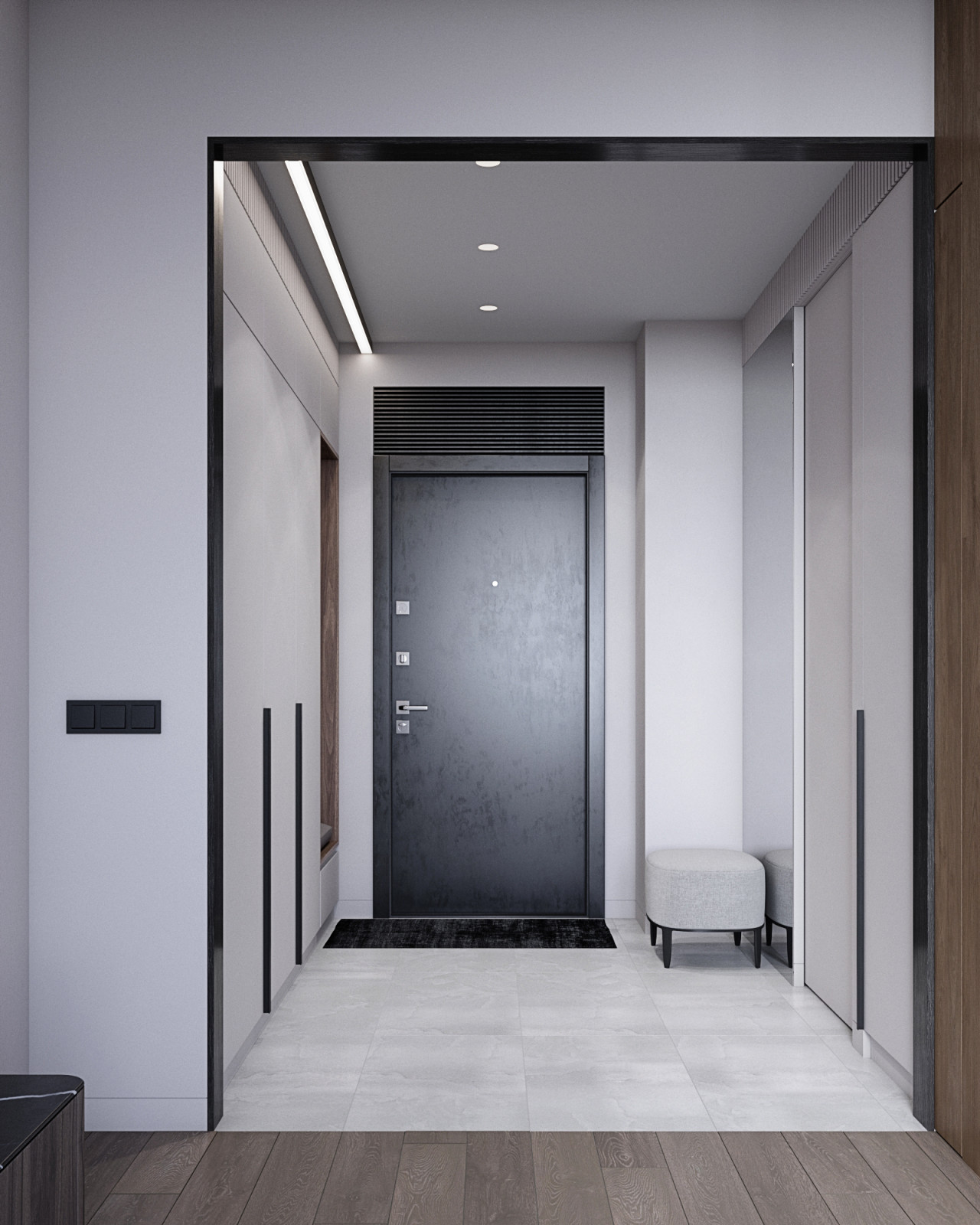 Интерьеры квартиры в ЖК Пресня-Сити