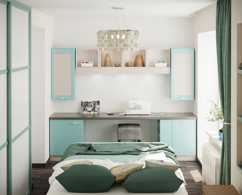 32 КВАДРАТА. Перепланировка из однушки в двушку в индивидуальном стиле.