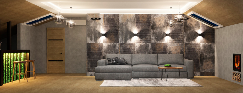 Обложка проекта: Мансарда в коттедже