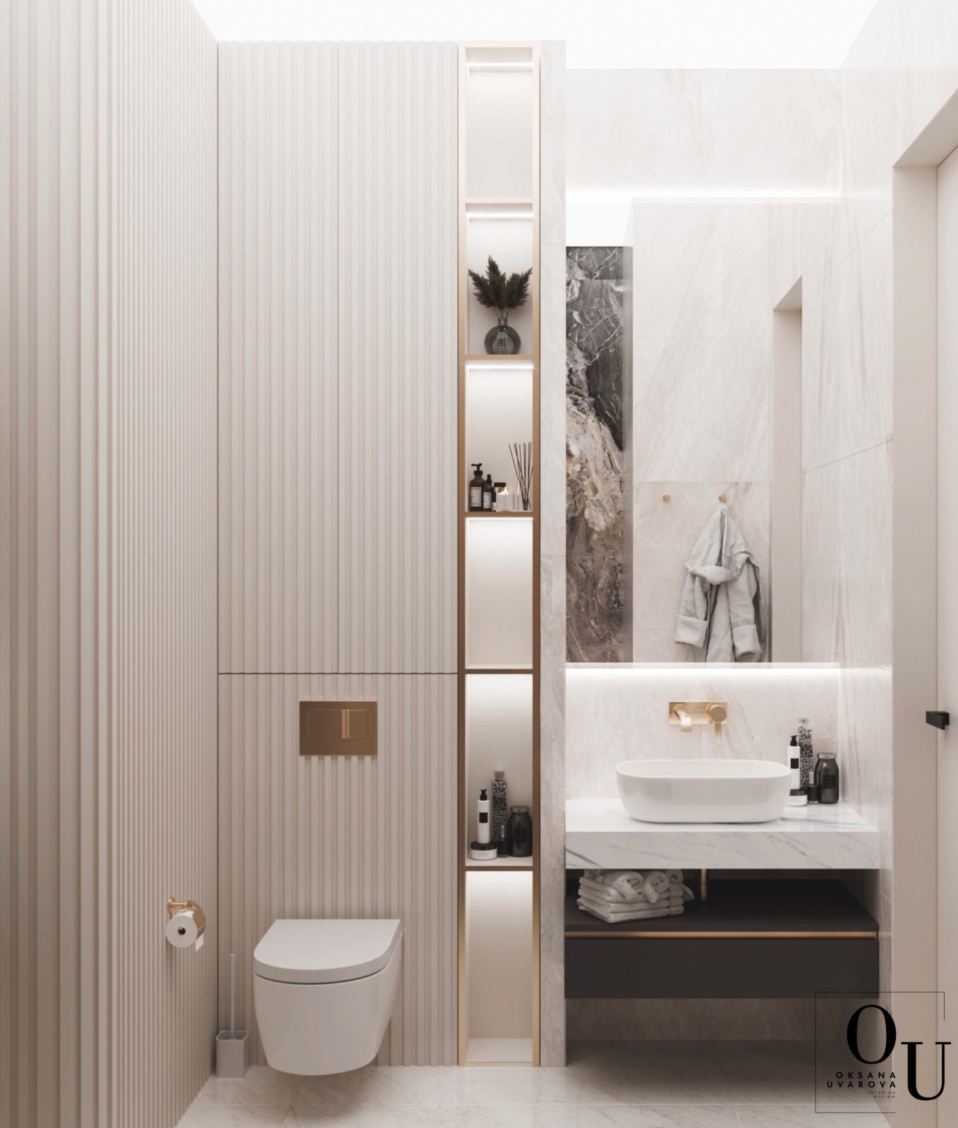 Дизайн 2х-комнатной квартиры ЖК Wellton Towers