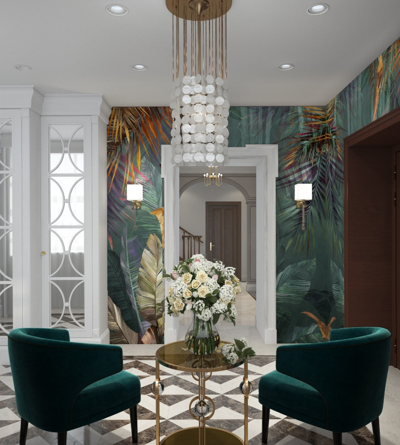 Загородный дом в стиле современная классика