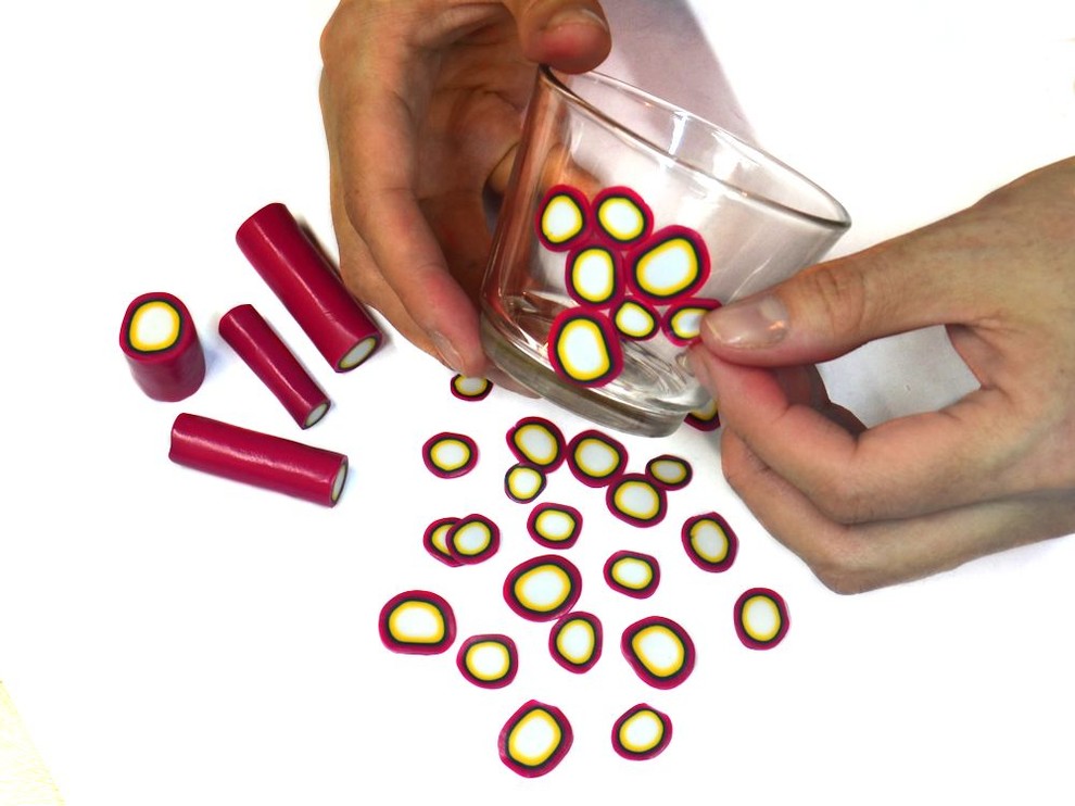 DIY: Декорируем стеклянный подсвечник полимерной глиной