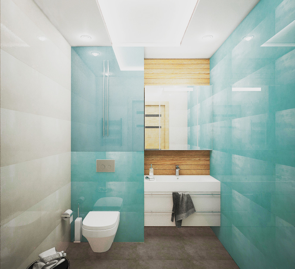 Санузлы в трёхкомнатной квартире