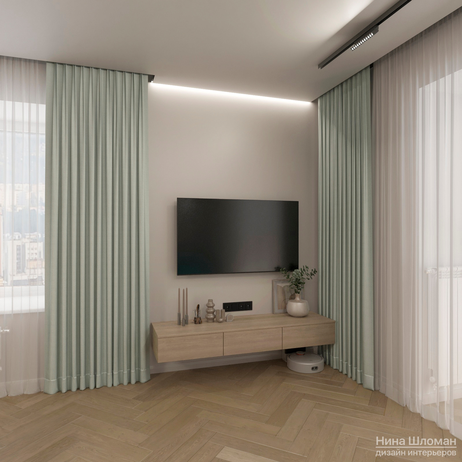 Двухкомнатная квартира для молодой семьи