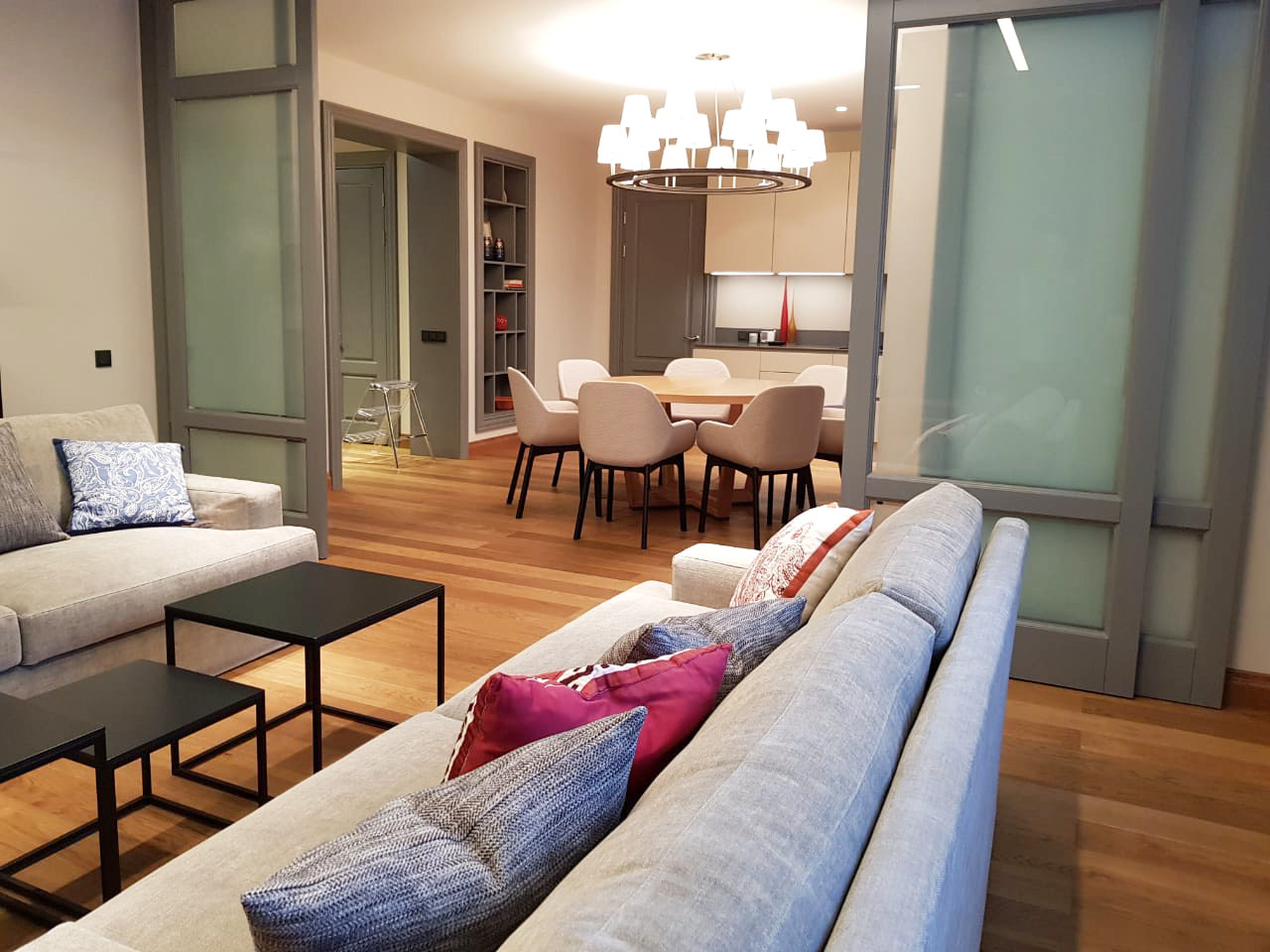 Мужская квартира в стиле эклектика