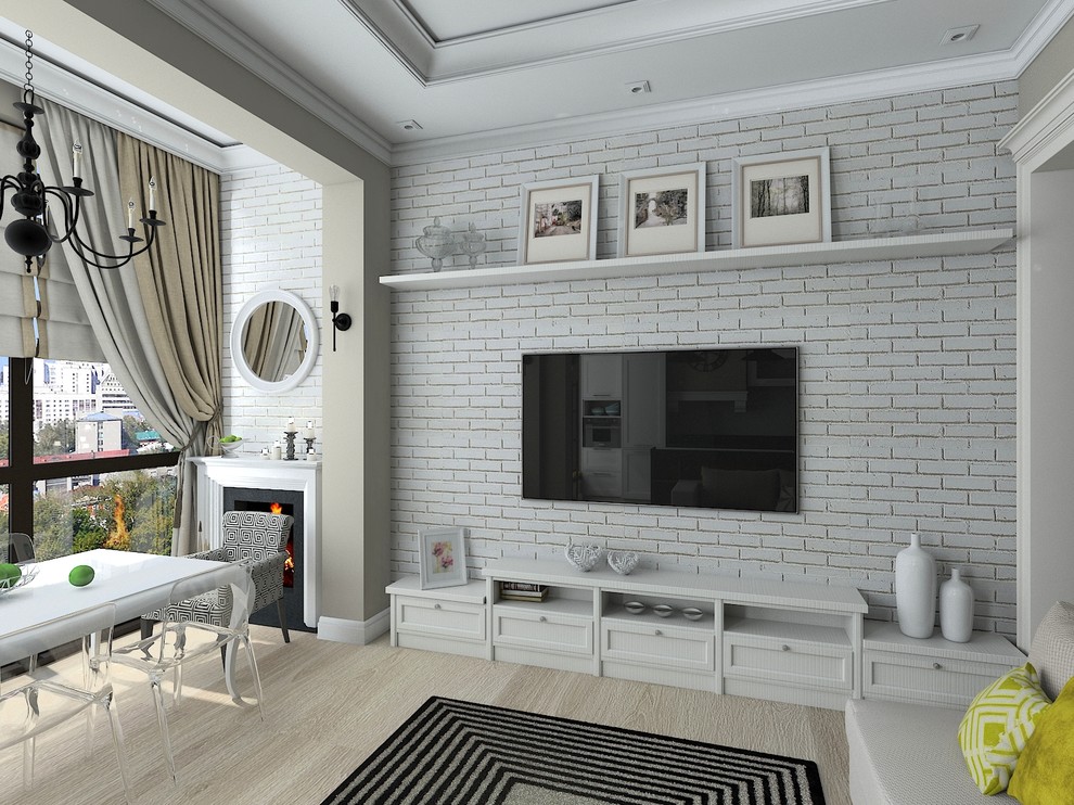 Обложка проекта: Трёхкомнатная квартира в Москве